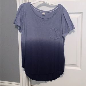 Hollister tie dyed top